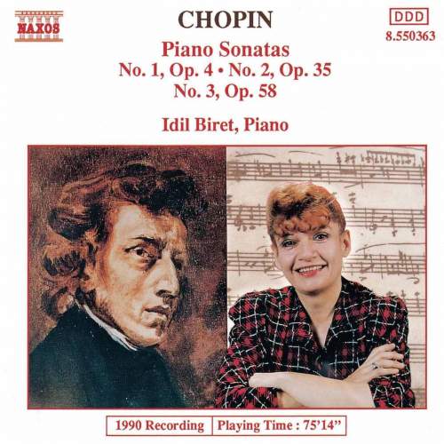 CHOPIN: Piano Sonatas Nos. 1-3 - 8.550363 | Discover more