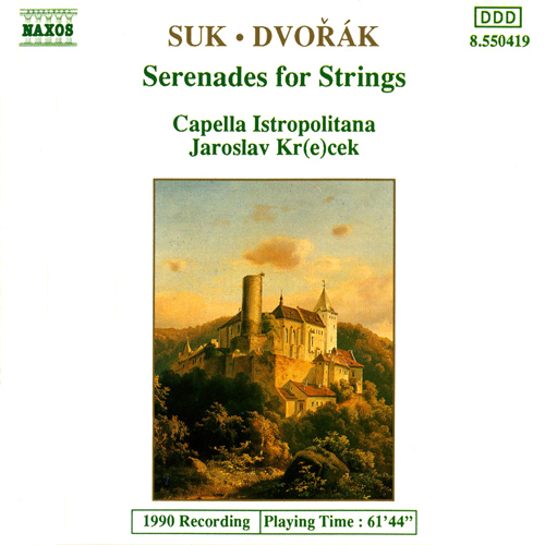 【中古】 Serenade in E Opus 22 Dvorak ,Suk Serenade For Strings In E Major (Opus 22) : Antonín Dvořák