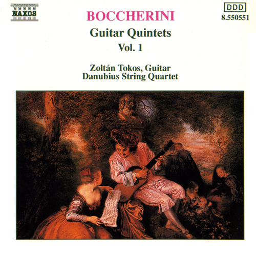 BOCCHERINI: Guitar Quintets, Vol. 1 - 8.550551 | Discover