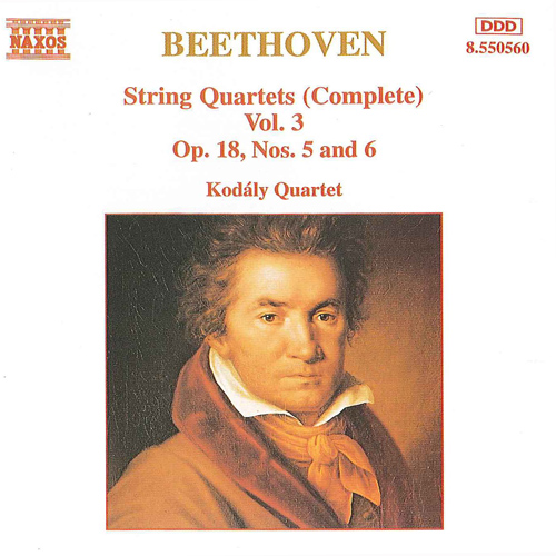 BEETHOVEN, L. van: String Quartets, Vol. 3 (Kodály.. - 8.550560