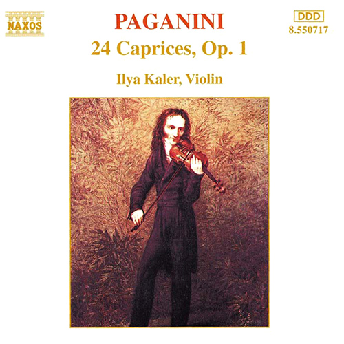 PAGANINI, N.: 24 Caprices, Op. 1 (Kaler) - 8.550717 | Discover more  releases from Naxos