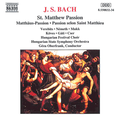 BACH, J.S.: St. Matthew Passion - 8.550832-34 | Discover more 