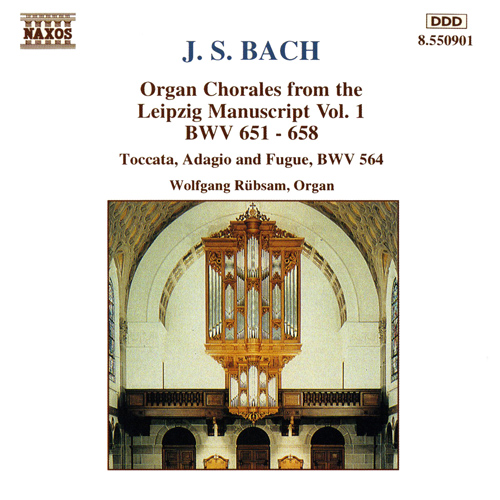 BACH, J.S.: Organ Chorales from the Leipzig Manusc.. - 8.550901