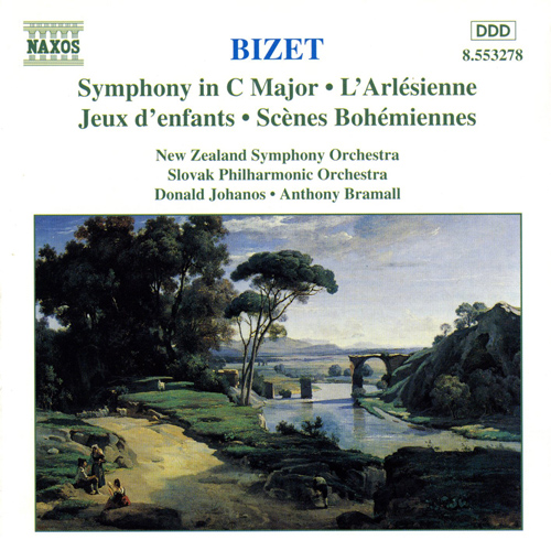 BIZET: Symphony in C Major / L'Arlesienne / Jeux d.. - 8.553278