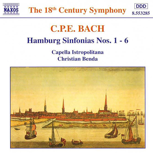 BACH, C.P.E.: Hamburg Sinfonias Nos. 1 - 6, Wq. 18.. - 8.553285 
