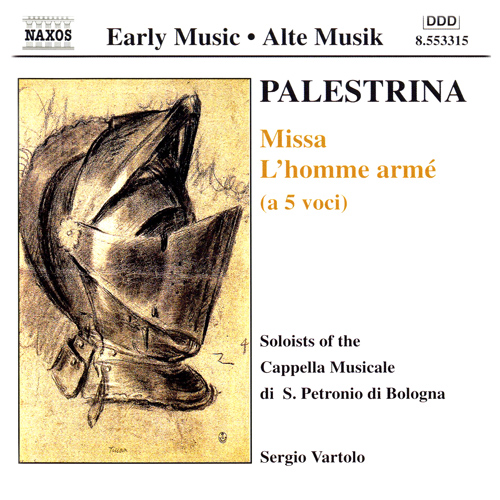 Palestrina: Missa L'Homme Arme / Cavazzoni: Ricerc.. - 8.553315 | Discover  more releases from Naxos