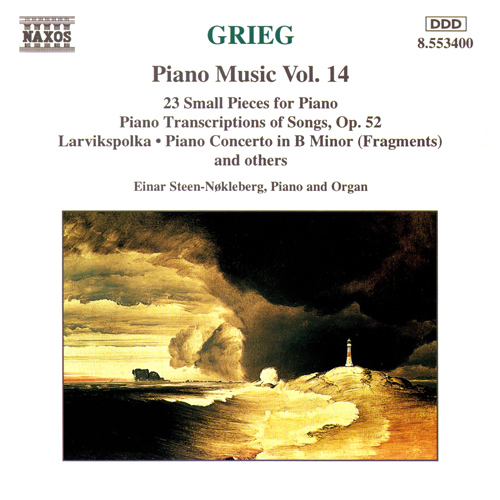 GRIEG, E.: Piano Music, Vol. 14 (Steen-Nøkleberg) .. - 8.553400 