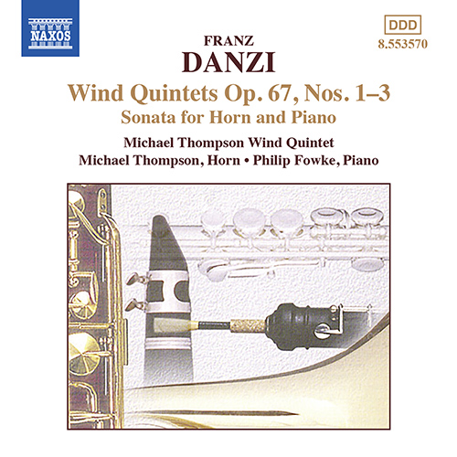 DANZI: Wind Quintets, Op. 67, Nos. 1–3 DANZI: Wind Quintets, Op. 67, Nos. 1–3