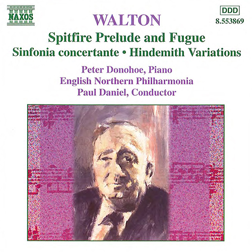 WALTON: Spitfire Prelude and Fugue / Sinfonia Conc.. - 8.553869