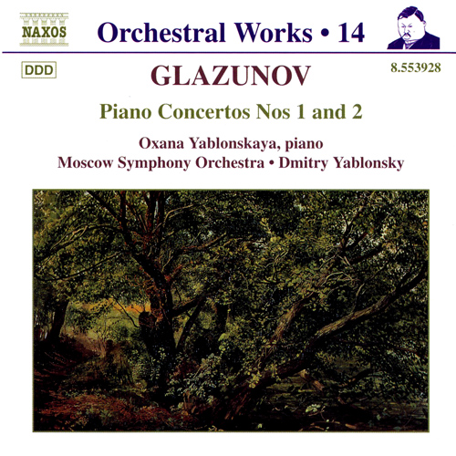 GLAZUNOV, A.K.: Orchestral Works, Vol. 14 - Piano