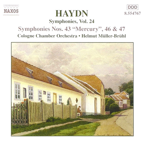 Haydn: Symphonies, Vol. 24 (Nos. 43, 46, 47) - 8.554767 | Discover more  releases from Naxos