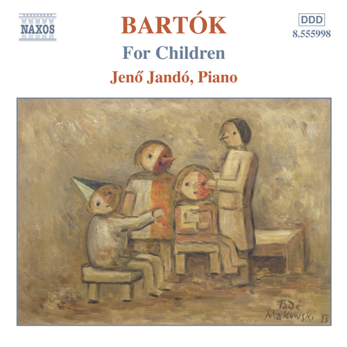 BARTÓK, B.: Piano Music, Vol. 4 - For Children (Ja.. - 8.555998 