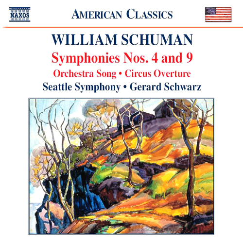 SCHUMAN, W.: Symphonies Nos. 4 and 9 / Circus Over.. - 8.559254