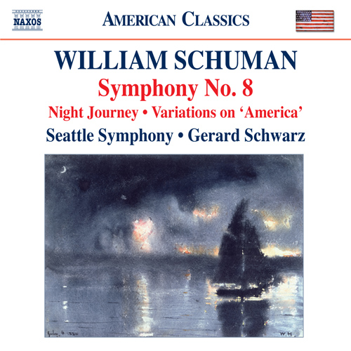 SCHUMAN, W.: Symphony No. 8 / Night Journey / IVES.. - 8.559651