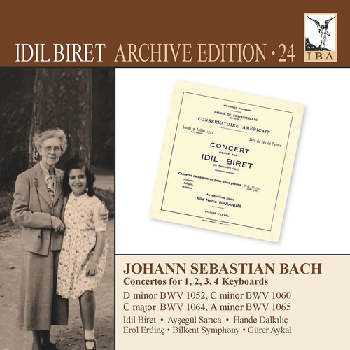 J.S. BACH: Concertos for 1-4 Keyboards, BWV 1052, 1060, 1064, 1065 (Biret Archive Edition, Vol. 24)