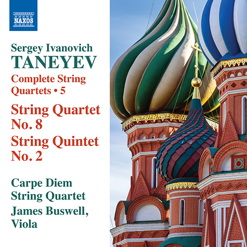 Taneyev: Complete String Quartets Classical Chamber Naxos