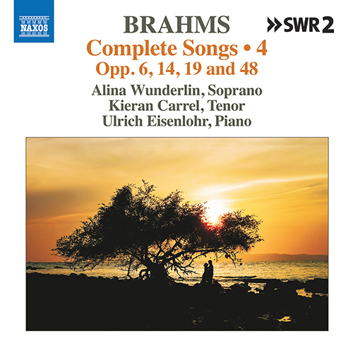 BRAHMS, J.: Songs (Complete), Vol. 4 (A. Wunderlin, Carrel, Eisenlohr)