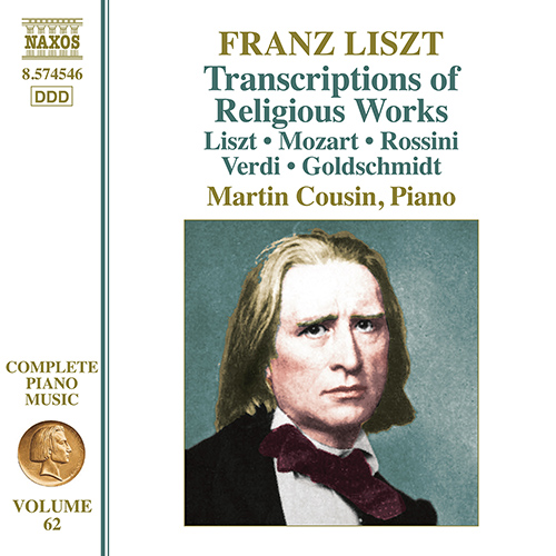 LISZT, F.: Transcriptions of Religious Works (Liszt Complete Piano Music, Vol. 62) (M. Cousin)