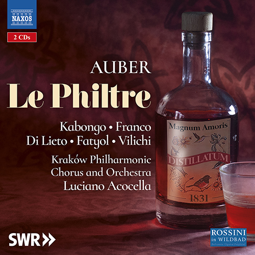 AUBER, D.-F.: Philtre (Le) [Opera] (Kabongo, Franco, Di Lieto, Fatyol, Cracow Philharmonic Chorus and Orchestra, Acocella)