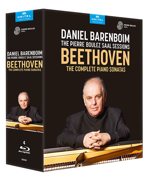 BEETHOVEN, L. van: Piano Sonatas (Complete) (D. Barenboim) (4-Blu-ray Disc Box Set)