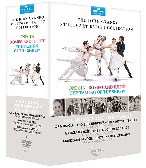 CRANKO, J.: Stuttgart Ballet Collection - Onegin / Romeo and Juliet / The Taming of the Shrew (8-DVD Box Set) (NTSC)