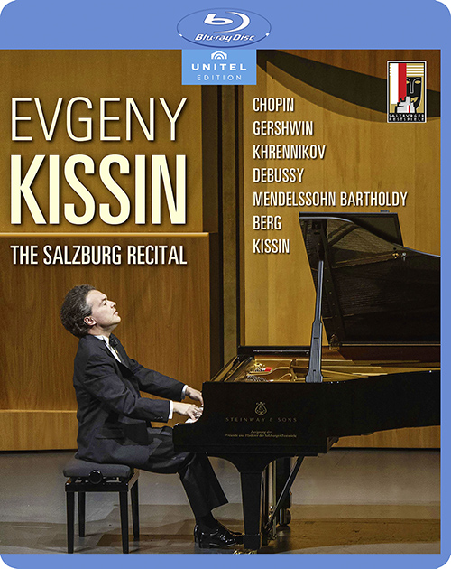 Piano Recital: Kissin, Evgeny - CHOPIN, F. / DEBUSSY, C. / MENDELSSOHN, Felix / BERG, A. (The Salzburg Recital) (Blu-ray, HD)