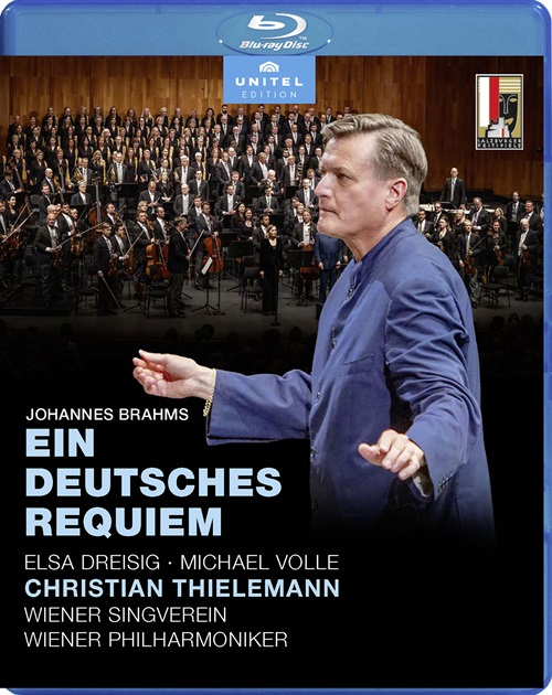 BRAHMS, J.: Deutsches Requiem (Ein) (Dreisig, Volle, Wiener Singverein, Vienna Philharmonic, Thielemann) (Blu-ray, HD)