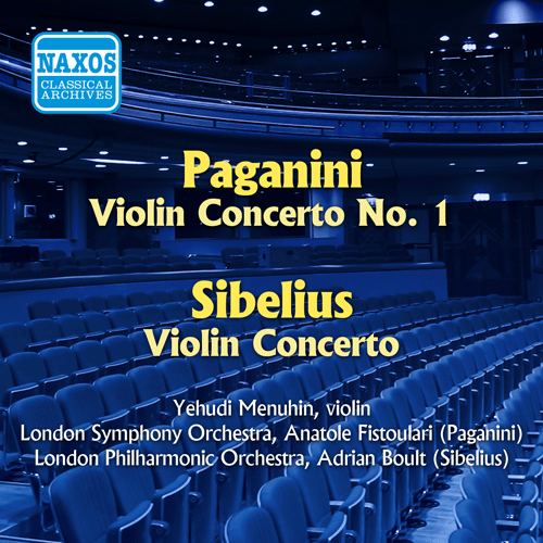 PAGANINI: Violin Concerto No. 1 / SIBELIUS: Violin.. - 9.80041