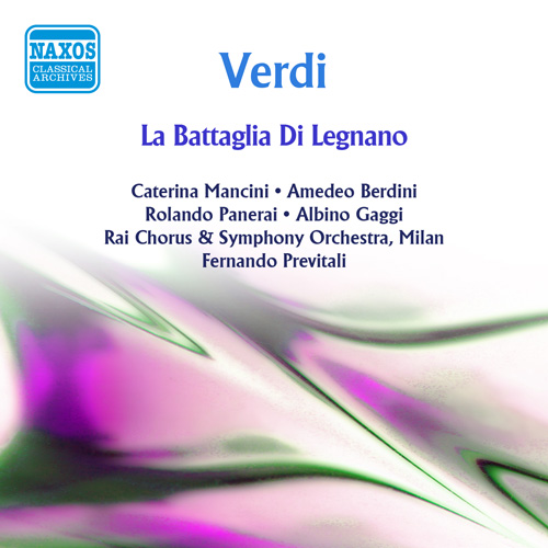 VERDI, G.: Battaglia di Legnano (La) [Opera] (Previtali) (1951)