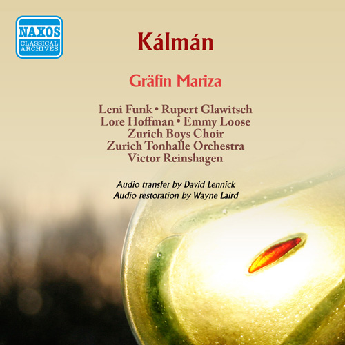 KALMAN, E.: Grafin Mariza [Operetta] (Reinshagen) (1950)