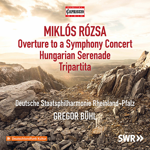 RÓZSA, M.: Overture to a Symphony Concert / Hungarian Serenade / Tripartita (Rheinland-Pfalz State Philharmonic, Bühl)