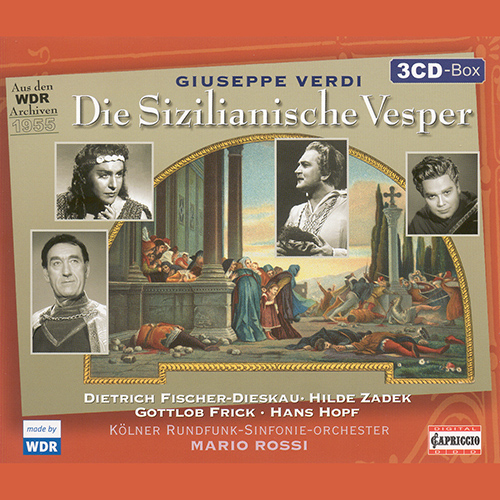 VERDI, G.: Vespri siciliani (I) (Sung in German)  [Opera] (1955)