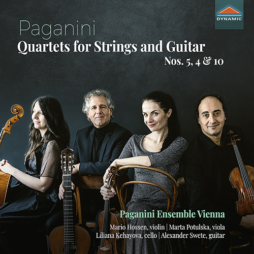 PAGANINI: Guitar Quartets 5,4,10 Paganini Ensemble Vienna