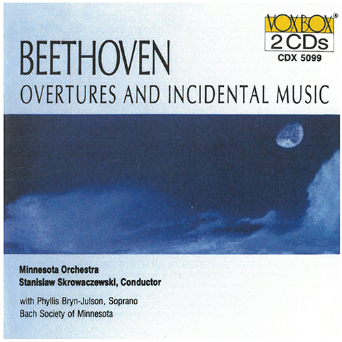 BEETHOVEN, L. van: Overtures and Incidental Music (Bryn-Julson, Bach Society of Minnesota, Minnesota Orchestra, Skrowaczewski)