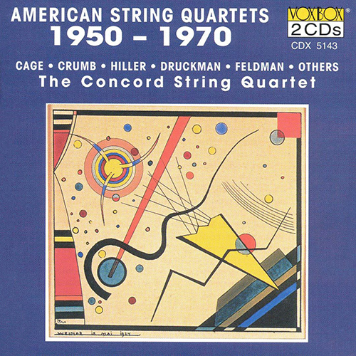Chamber Music (String Quartet) - CAGE, J. / CRUMB,.. - CDX-5143