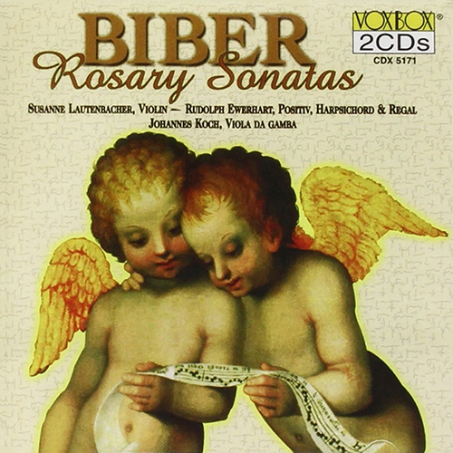 福袋・半額ポスター - クリーニング屋さん専用の通 Sonatas (Rosary) Mystery von: H.I.F. BIBER, Nos. CDX - 1.. クラシック