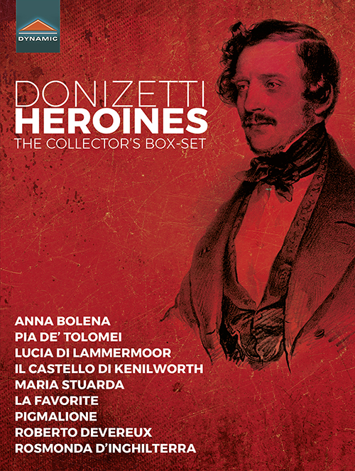 DONIZETTI, G.: Heroines (13-DVD Box Set) (NTSC) - DYN-37859