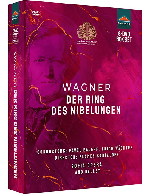 WAGNER, R.: Ring des Nibelungen (Der) [Operas] (reduced orchestration by G.E. Lessing) (Sofia National Opera, 2010-2013) (8-DVD Box Set) (NTSC)