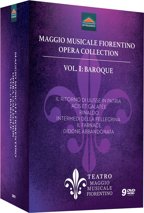 MAGGIO MUSICALE FIORENTINO OPERA COLLECTION, Vol. 1 - Baroque (2013-2022) (9-DVD Box Set) (NTSC)