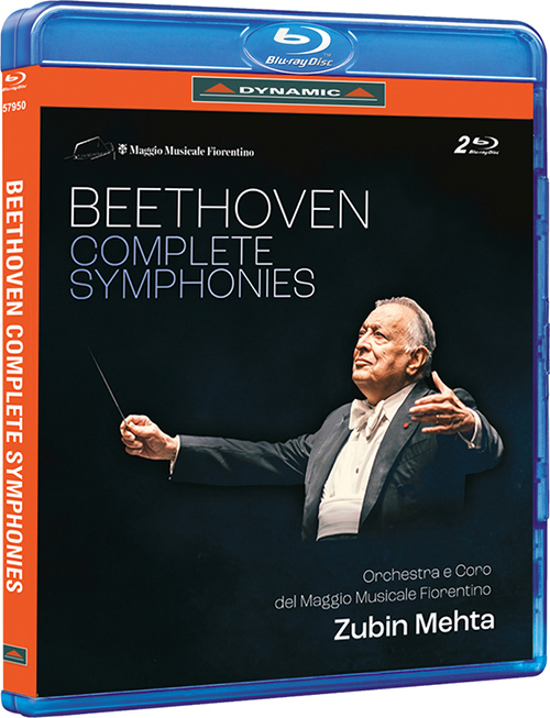 BEETHOVEN, L. van: Symphonies (Complete) (Fiorentino Maggio Musicale Chorus and Orchestra, Z. Mehta) (2-Blu-ray Disc Box Set)