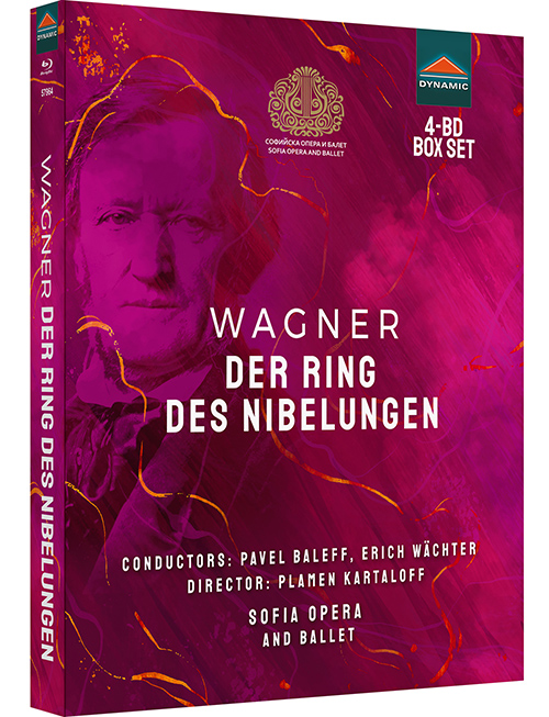 WAGNER, R.: Ring des Nibelungen (Der) [Operas] (reduced orchestration by G.E. Lessing) (Sofia National Opera, 2010-2013) (4-Blu-ray Disc Box Set)