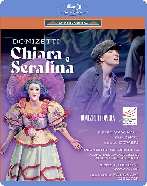 DONIZETTI, G.: Chiara e Serafina, o Il pirata [Opera] (Fondazione Teatro Donizetti, 2022) (Blu-ray, HD)
