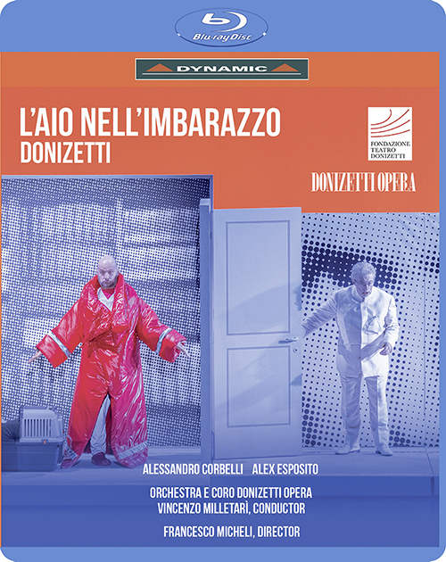 DONIZETTI, G.: Aio nell'imbarazzo (L') [Opera] (Fondazione Teatro Donizetti, 2022) (Blu-ray, HD)