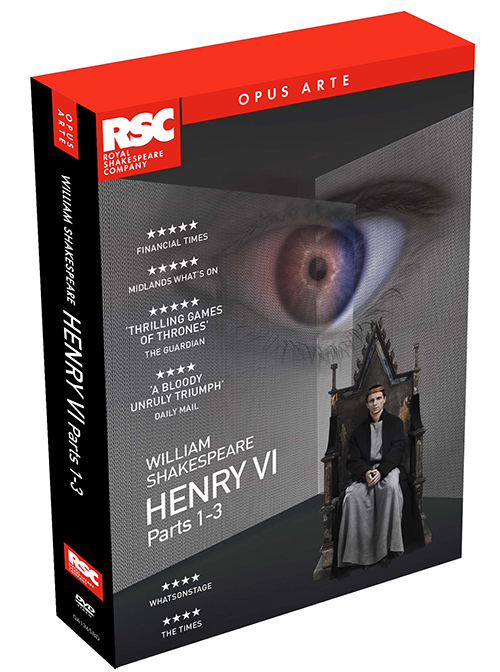 SHAKESPEARE, W.: Henry VI, Parts I-III (Royal Shakespeare Company, 2021-2022) (3-DVD Box Set) (NTSC)