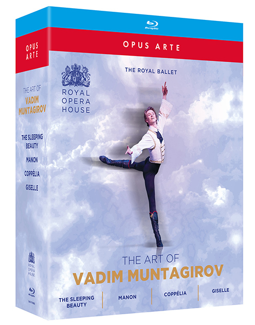 ART OF VADIM MUNTAGIROV (THE) - The Sleeping Beauty / Manon / Coppélia / Giselle [Ballets] (4-Blu-ray Disc Box Set)