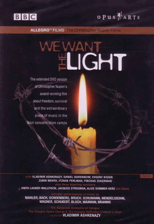 WE WANT THE LIGHT (NTSC) - OACN0909D | Discover more releases from