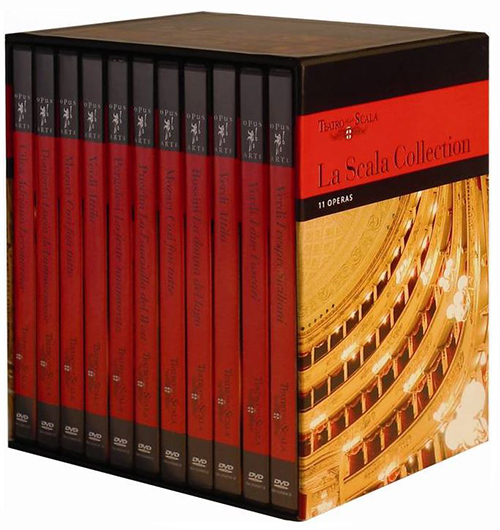 ミュージック La Scala Collection [DVD] 11OPERAS LA SCALA COLLECTION BOX SET (THE) (NTSC) - OALS3000BD