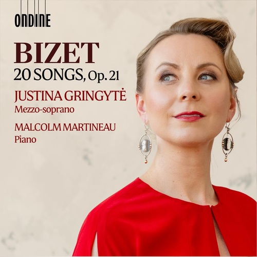 BIZET, G.: 20 Mélodies, Op. 21 (Gringyte, Martineau)