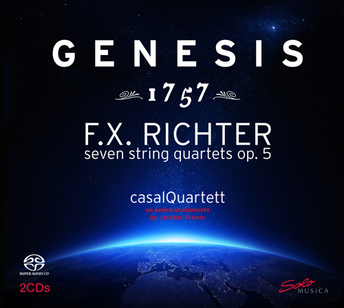 RICHTER, F.X.: String Quartets, Op. 5 (Casal Quartet)