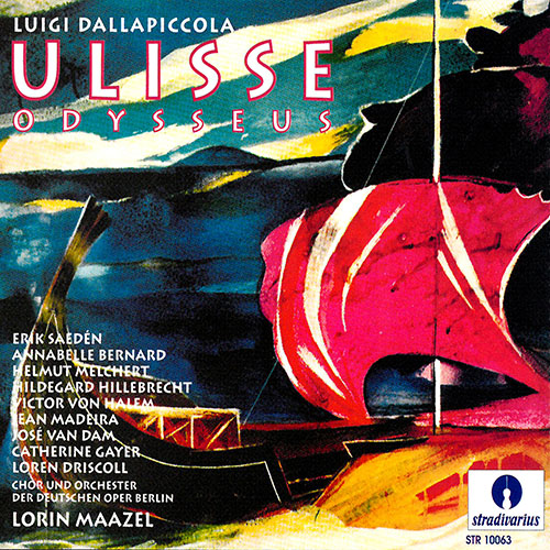 Dallapiccola : Ulisse Odysseus, Saeden, Bernard, Gayer, Maazel ‎–  Stradivarius STR 10063 2xCD